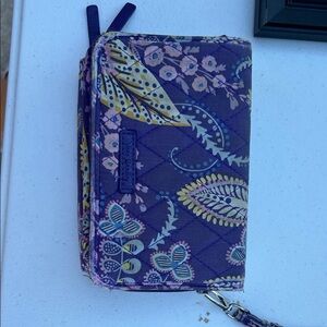 Vera Bradley Purple Floral Wallet